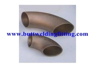 Copper Nickel  90/10 Pipe Fittings 45 / 90 Degree Bend / Elbow ASTM B466(151) UNS C70600