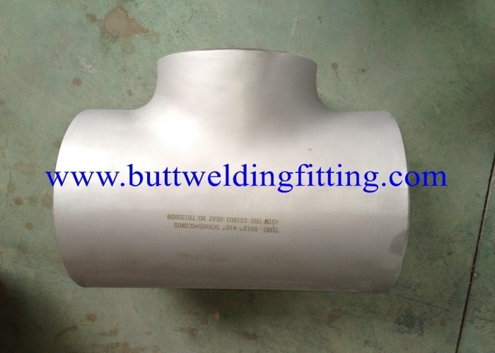 904L Butt Weld Fittings Stainless Steel Equal Tee 1-48 Inch