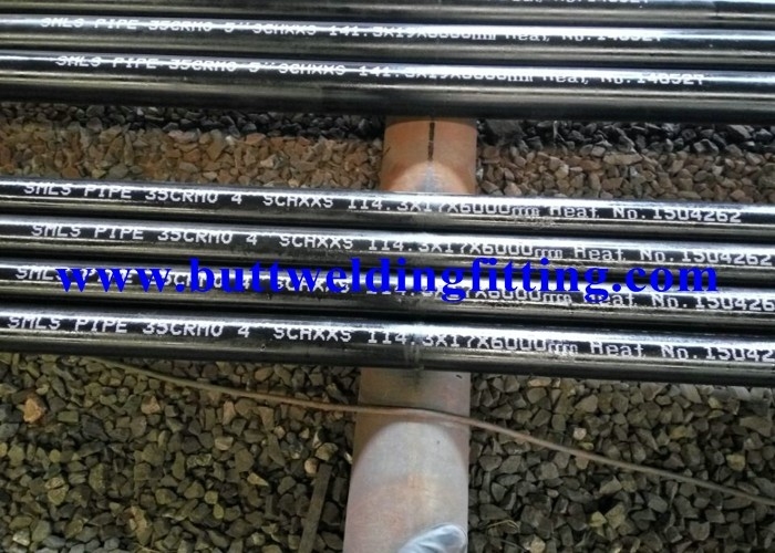 Carbon Steel 35CrMo Small Diameter Seamless Steel Boiler / Structural Tube