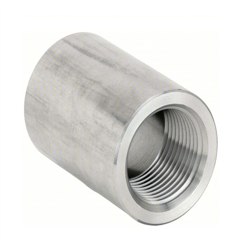 Round Threaded Studding Connector Coupling Ss304 Stainless Steel All Thread Fittings