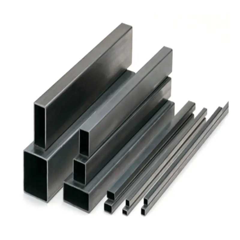 Mild Carbon Low Carbon Square Galvanized Structural Erw Rectangular Steel Pipe 25*50 Pre Hollow Section Iron Price Per T