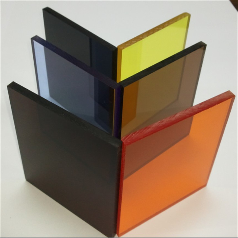 Cast Acrylic Sheet With 0.3% Water Absorption Heat Resistance Up To 140C 50% Elongation