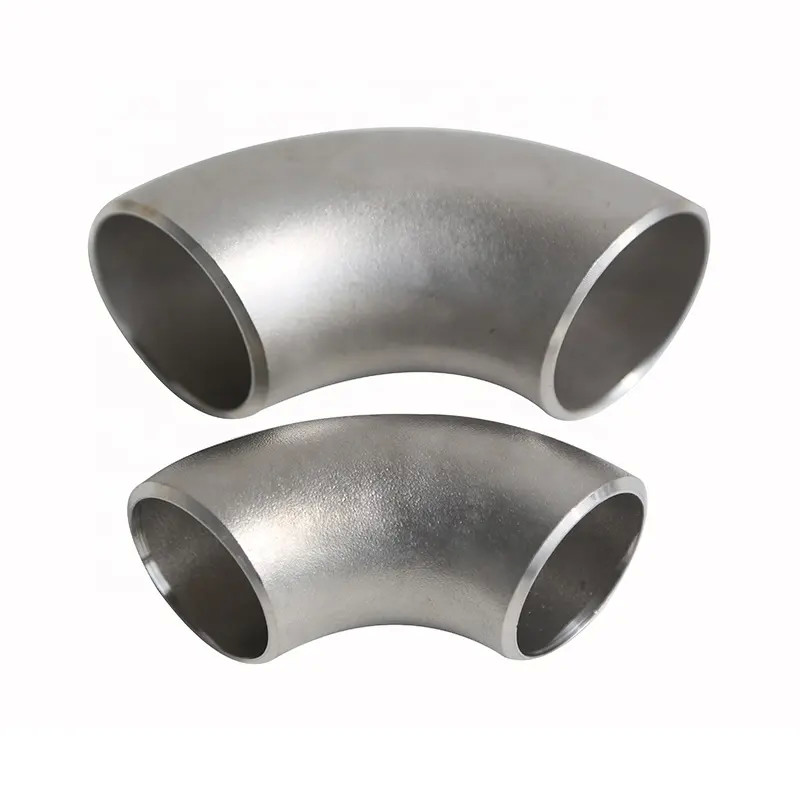 Welsure SUS304 Butt Welding ASTM Copper Nickel Pipe Fitting 45 Degree Elbow