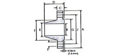 فلنج فلزی، فلنج آلیاژی Incoloy، ASTM AB564، NO8825 / آلیاژ 825 / 2.4858، SO، RF، B16.5
