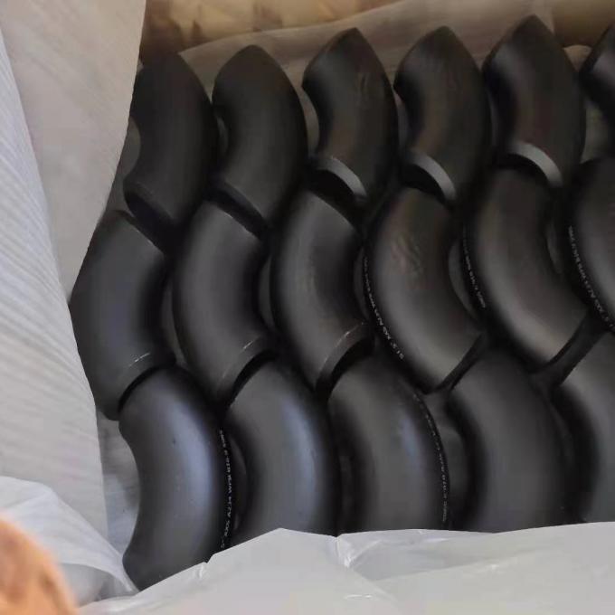 جوش باسن شعاع بلند 45 درجه اتصالات لوله فولادی کربن آرنج 1