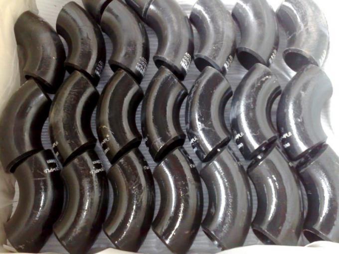 کارخانه اتصالات لوله کربن استیل A234WPB 90 زانویی 3