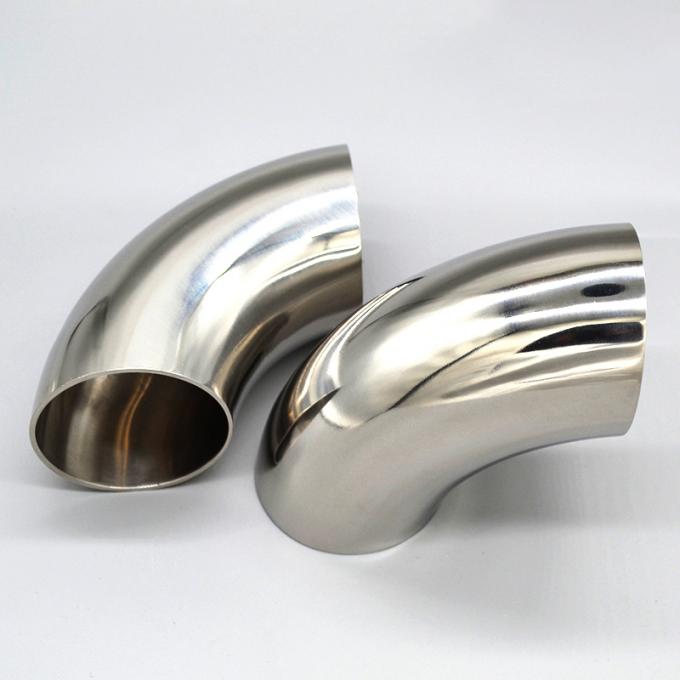 اتصالات لوله زانویی 90 درجه استیل ضد زنگ زانویی 4 اینچ sch40 شعاع بلند 4