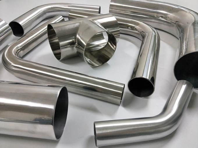 لوله زانویی اگزوز فولاد ضد زنگ 127 میلی متر 90 درجه 5 اینچ سفارشی 0