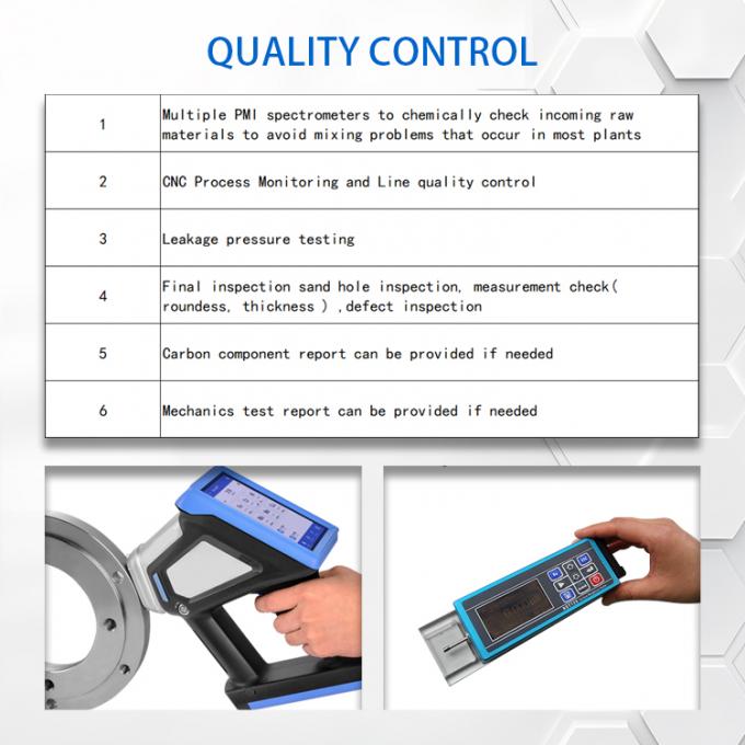 فولاد ضد زنگ سفارشی با دمای بالا تخته جوش لوله لوازم جانبی لوله برای اتصال لوله 9