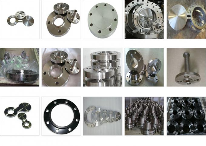 SA182 F51 فلنج گردن جوشکاری بلند ASME B16.5 600# درجه فشار 8" اندازه 405mm طول برای کاربردهای مقاوم به خوردگی 0