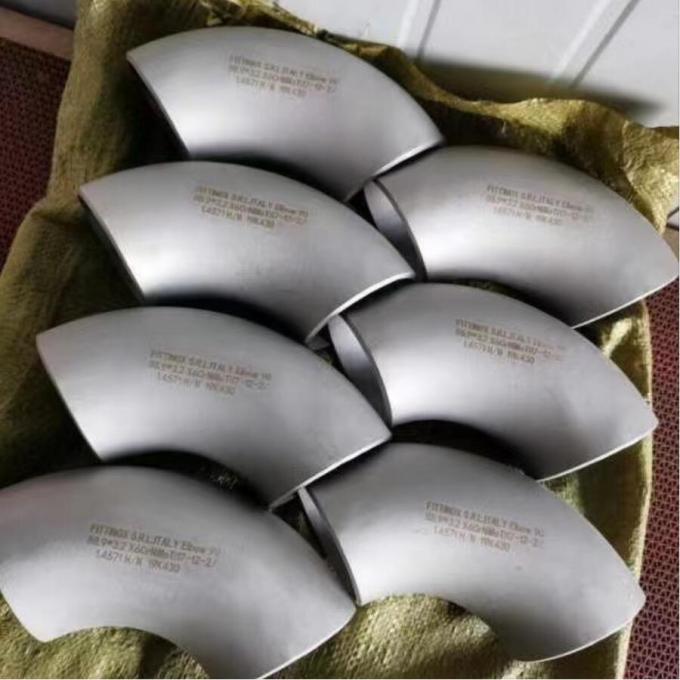 CuNi 90/10 شعاع کوتاه آرنج 45 شعاع کوتاه آرنج EHN 9603/600s 5.5 mm 5mm DN 600 CuNi10Fe1.6 Mn 2