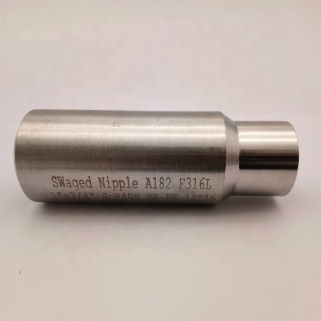 فلز ASTM A312 TP316L سوئیج متمرکز نوک پستان BLE*PSE لوله های فولاد ضد زنگ 5