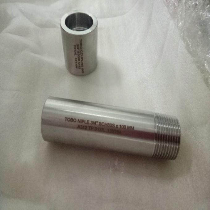 فلز لوازم لوله با کیفیت خوب تمام اندازه های رشته ای مرد و زن صندلی کانتر و صندلی Feat Bspt / Npt نوک ناخن ضد زنگ 2