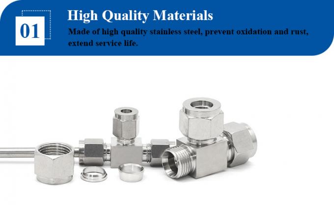 از فولاد ضد زنگ WP304L WP316L Tee برابر SCH STD Tee Threaded 0
