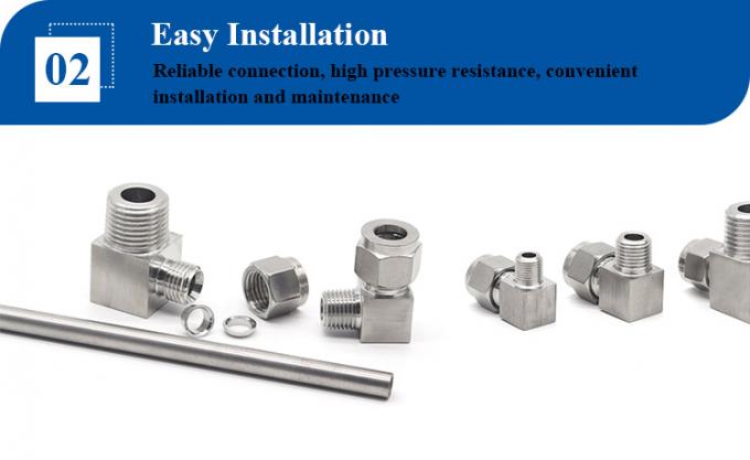 از فولاد ضد زنگ WP304L WP316L Tee برابر SCH STD Tee Threaded 1