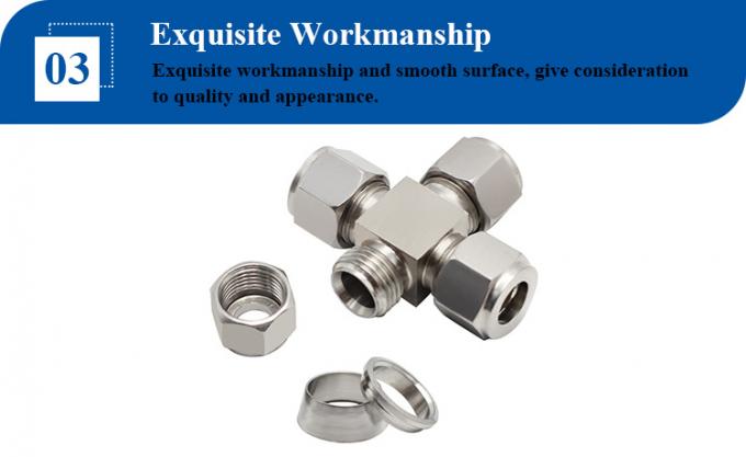 از فولاد ضد زنگ WP304L WP316L Tee برابر SCH STD Tee Threaded 2