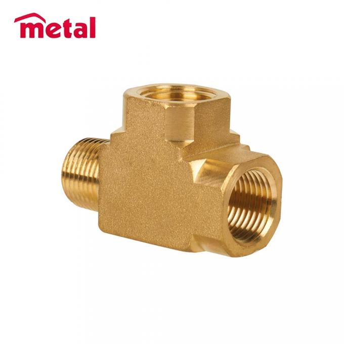 مرکب یا منحرف THD Tee آلیاژ مس 1/2 "-4" - برای سیستم لوله ساز در لوله کشی صنعتی و خطوط فرآیند 2