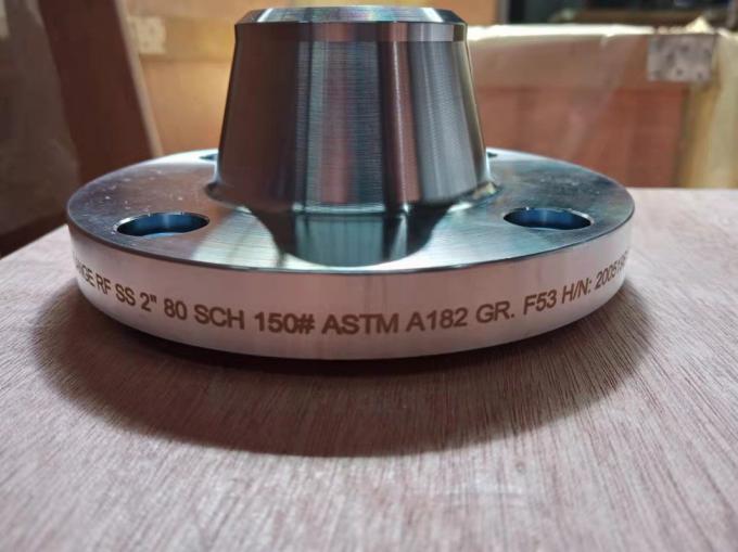 فلز فابریک عرضه فلز کور A182 Gr.F53 Super Duplex فلز فولاد ضد زنگ 8 "RF 600# ASME B16.5 1