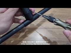 اتصالات لوله فولادی ضد زنگ ASME B16.5 WP304L / 316L 150 # فولاد ضد زنگ Equal Tee MT23