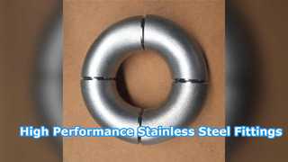 راه حل اتصالات لوله فولادی ضد زنگ ASTM 403 WP321