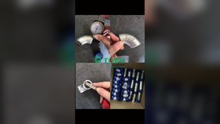 زانویی 90 درجه LR 1 اینچی Sch80 A403 WP316L | اتصالات لوله فولادی ضد زنگ