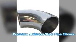 اتصالات زانویی 90 درجه استیل 304 316L Premium