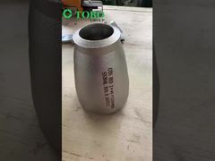 اتصالات لوله جوش لب به لب بدون درز ASME B16.9 کاهنده متحدالمرکز فولاد ضد زنگ 304/316L