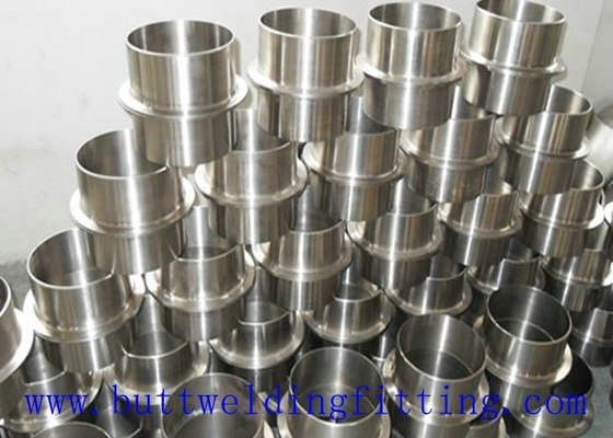 METAL Stainless Steel Flanges Stub End Using With Lap Joint Flange SS304 Stub