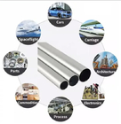 304 Welded Austenitic Piping Seamless Tube Food Grade Stainless Steel For Heat Exchanger Tube UNS S34709