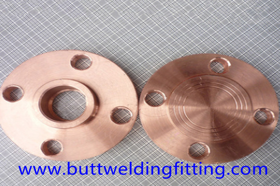 SCH60 B16.9 12'' Forged Steel Flanges Copper Nickel 90/10 WN Flange150lb to 2500lb FF