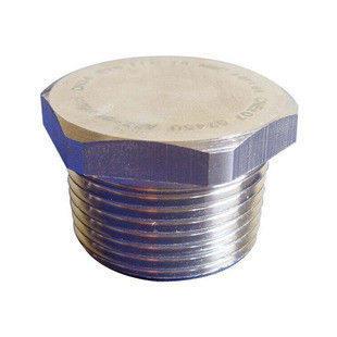 Plug Threaded Fitting Forged Pipe Fitting NPS 1/2", M20x1.5, G1/4" Class A182 F304/F316, 304/316LASME B16.11