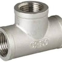 Professional Stainless Steel Tee for Pipe Lines Connect Grade 304 316 Classic Silver Customized Support