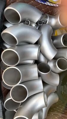 Stainless Steel ASTM A403 WP321 ASME B16.9 DN6-DN1200 90D Butt Welding Fittings  Long Radius/Short Radius Seamless Elbow SCH5S-SCHXXS