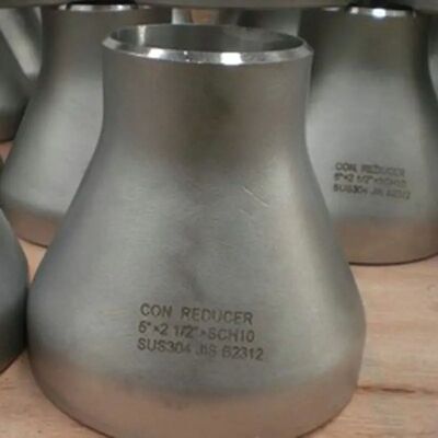 ANSI B16.9 Stainless Steel Butt Weld Eccentric Reducer Class 150 Pipe Fittings