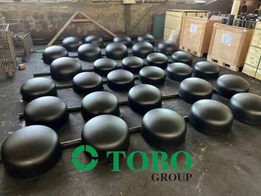 Custom 304/316L Stainless Steel Pipe Cap Threaded or Welded Corrosion Resistant Fittings