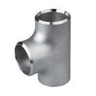 ASME B16.9 815 UNS32750 2 4 6 8 inch stainless steel seamless Butt weld tee pipe fitting
