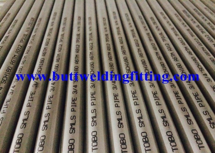 TP304 TP316L Stainless Steel Seamless Pipe ASTM A511 SS Round Tube