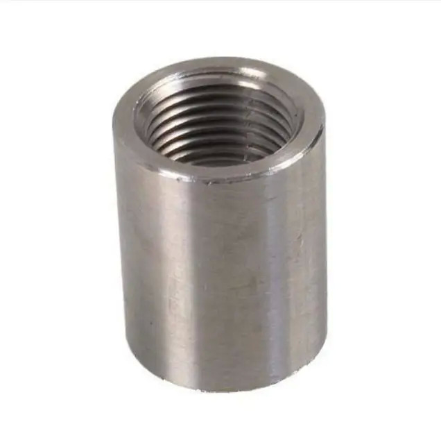 Ss304 316L Female Thread Bsp Coupling Pipe Fitting Stainless Steel Malleable Cast Iron