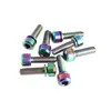 Titanium GR5 Bolt M6x20 Hexagon Socket Cap Head With Washer Ti-6al-4v Tc4 Titanium Screw