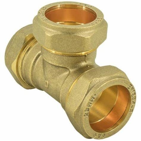 Three-Way Elbow Brass Tee Point 4 Point Internal and External Thread Pipe Fittings
