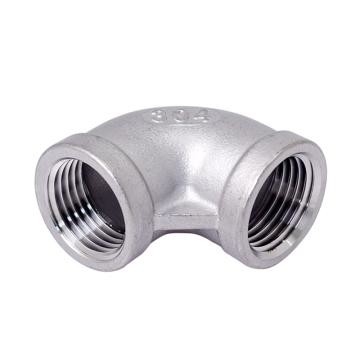 Stainless Steel A403 Grade WP 347H 90°  Elbow 6'' Class 3000 Threaded Elbow Forged Fittings