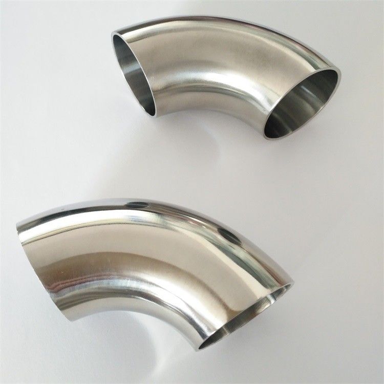 Butt Welded Stainless Steel Elbow 90 Degree Long Radius Elbow  Tube Fitting