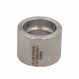 Stainless Steel Pipe Fittings Forged Coupling NPT Threaded Bushing Socket Fittings