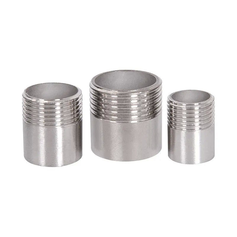METAL Good Quality Pipe FittingsThreaded Taper Bspt/Npt  Nipple