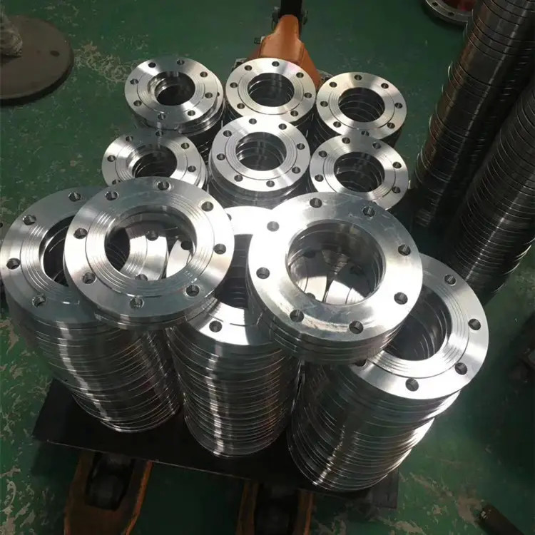 Customized SS304 316 DN20 DN25 Forged Stainless Steel Slip on Flange