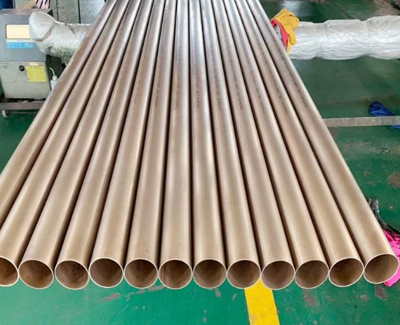 CuNi 90/10 Pipe ANSI B36.19 DN50 1.5MM ASTM B466 UNS C70600 Cooper Nickel Seamless Steel Pipe