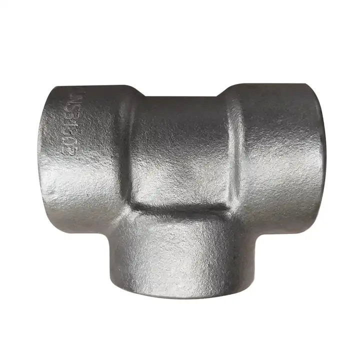 Sfenry ASME B16.11 Forged Pipe Fittings 3000 LB SUS 304 / A105 SW Socket Weld And Threaded 45 Degree Elbow