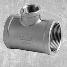 Metal ASTM A815 UNS S31803 Duplex Steel Pipe Fitting ASME B16.11 Forged Tee Socket Welded 2