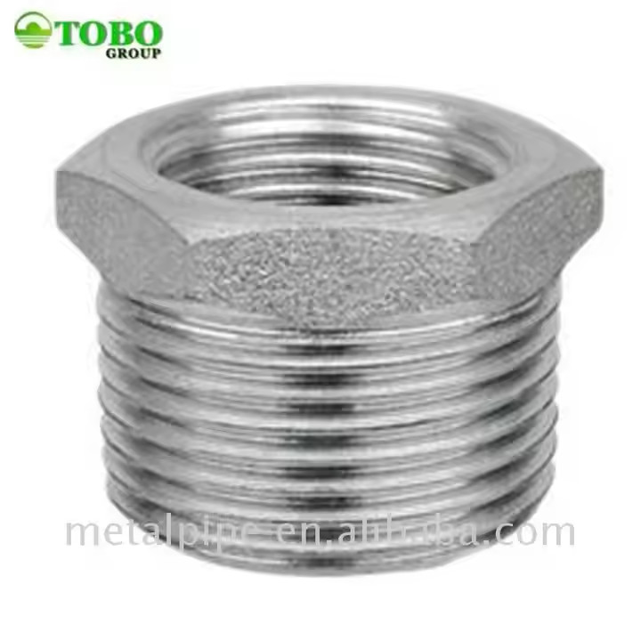 TOBO Pipe Fittings Bushing ASTM B466 UNS C71500 4inch ASME/ANSI B16.9