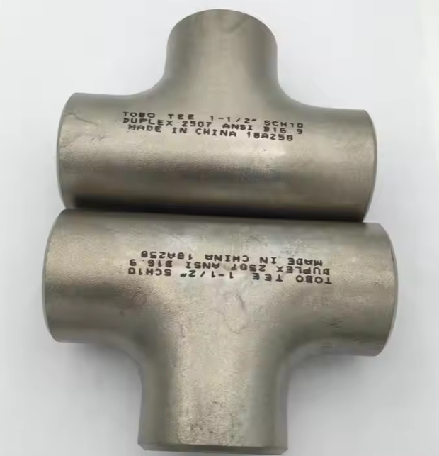 Seamless Stainless Steel Butt Weld Fittings Pipe Tube Fittings Three Way Tee Reducing Tee